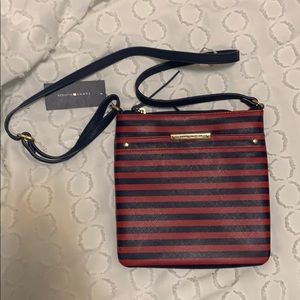 NWT Tommy Hilfiger Striped Crossbody Bag